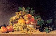 Peale, James Still Life with Fruit on a Tabletop France oil painting reproduction